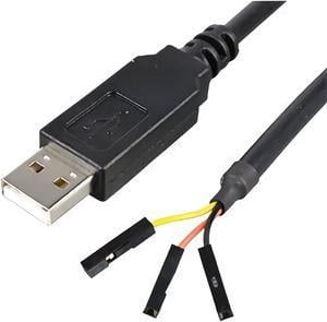 FTDI USB-RS232-WE-1800-BT_0.0 Cable, USB A to RS232, Serial Convertor, 1.8m