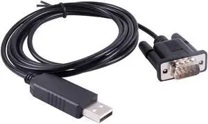 USB to RS232 DB9 Serial Cable for APC UPS 940-0024C 940-0024E Cable Replacement, SUA-1000ICH SUA-1500ICH Communication Cable Serial Kable, with FTDI Chip Built-in