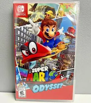Super Mario Odyssey Switch Brand New Game Special (Multiplayer, 2017 Platformer)