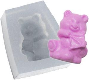 Teddy Bear Silicone Mold Cake Cupcake Decorating Fondant Baking Mold Chocolate Candy Mould DIY