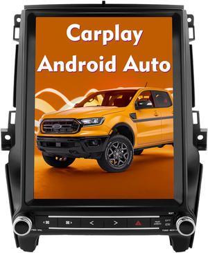Car Radio Stereo for Ford Ranger 2019-2022 Built in Carplay/Android Auto Head Unit 4G RAM 64G ROM,12.1 Inch Touch Screen 1024 * 768 Resolution with SWC WiFi GPS Navigation DSP Bluetooth Plug and Play