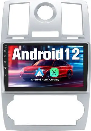 Car Radio Stereo Andriod 12 for Chrysler 300C 2004-2011 with Apple CarPlay Andriod Auto