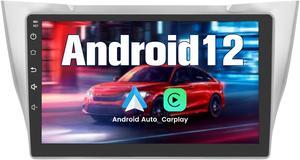 Android 12.0  [2GB+32GB] Car Radio Compatible for Lexus RX300 RX330 RX350 RX400H 2003-2009, 9 Inch Touch Screen with GPS/FM/WiFi/USB, Support SWC/Wired Carplay Android Auto