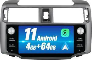 Car Radio Stereo Andriod 11 for Toyota 4runner 2010-2019 Head Unit 4G RAM 64G ROM with Wireless Apple CarPlay Andriod Auto