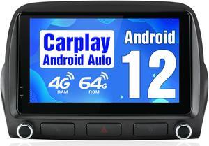 Android Car Stereo for Chevrolet Chevy Camaro 2010 2011 2012 2013 2014 2015, Touch Screen Radio Upgrade Support WiFi Bluetooth 4G Online GPS Navigation Wireless CarPlay Android Auto, 4GB+64GB