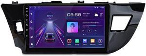 Android 12.0 [2GB+32GB] Car Radio Compatible For Toyota Corolla E170 E180 2014-2016, 10 Inch Touch Screen with GPS/FM/WiFi/USB, Support SWC, Wireless Carplay/Wired Android Auto