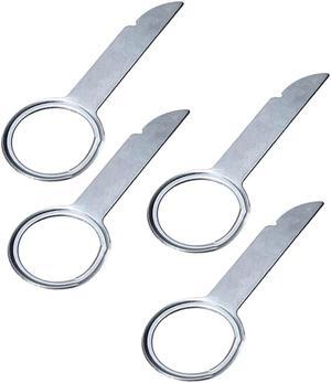 Car CD Radio Removal Release Keys Stereo Extraction Tool Pins 4Pcs For BMW Benz Audi