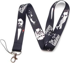 Anime Source The Godfather Classic Movie Series Italian Gangster Mafia Characters USB Memory Stick SD Card Cellphone Holder Keychain Lanyard