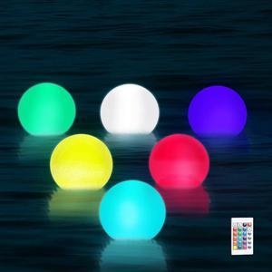 WHATOOK Underwater Submersible LED Lights: Waterproof Battery Operated  Remote Control, Wireless LED Lights for Bath tub Hot Tub Pond Pool Fountain