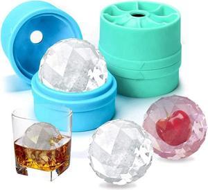 G Francis Round Ice Cube Mold Circle Ice Cube Tray 2pk Whiskey Ice Maker  Ball 