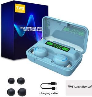 F9 TWS Bluetooth 5.1 Earphones Charging Box Wireless Headphone 9D Stereo Sports Waterproof Earbuds Headsets With Microphone