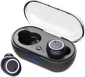 Y50 Bluetooth Earphone Outdoor Sports Wireless Headset 5.0 With Charging Bin Power Display Touch Control Headphone Earbuds