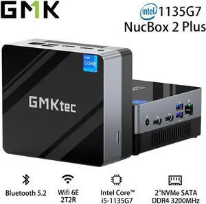 ミニPC GMKtec NucBox5 N5105 256GB 8GB WIN11 Pro Intel 11th Jasper Lake N5105 Mini PC NucBox5 Windows 11 Pro