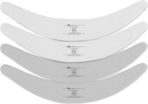 More of Me to Love Organic Cotton Tummy Liner 4-Pack XX-Large (2 x Pearl White and 2 x Stone Gray)