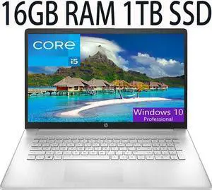 HP 15 Laptop, 11th Gen Intel Core i5-1135G4 4-Cores Processor, Intel Iris Xe Graphics, 16GB DDR4  1TB PCIe SSD, 15.6" HD Touchscreen, WiFi, USB, Bluetooth, HDMI, Webcam, Windows 10 Pro