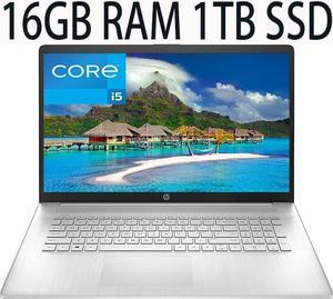 HP 15 Laptop, 11th Gen Intel Core i5-1135G4 4-Cores Processor, Intel Iris Xe Graphics, 16GB DDR4  1TB PCIe SSD, 15.6" HD Touchscreen, WiFi, USB, Bluetooth, HDMI, Webcam, Windows 11