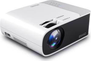 5G WiFi Bluetooth Projector, YABER Native 1080P Outdoor Movie Projector  with 350 Display, 18000L Home Theater Video Projector Support 4K ,4P/4D