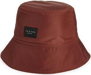 rag & bone Women's Addison Redwood Addison Bucket Hat M/L