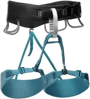 Black Diamond BD651076STNBXS_1 Momentum Women's Climbing Harness, Stone Blue, X-Small
