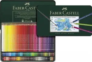 Faber-Castell 120-Pieces Albrecht Durer Watercolor Pencil in Metal Tin
