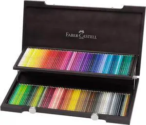 Faber Castell Albrecht Durer Watercolor Pencils 120 Color Set Wooden Box