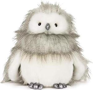 GUND Rylee Owl Stuffed Animal Plush Toy for Ages 1  Up WhiteGrey 11