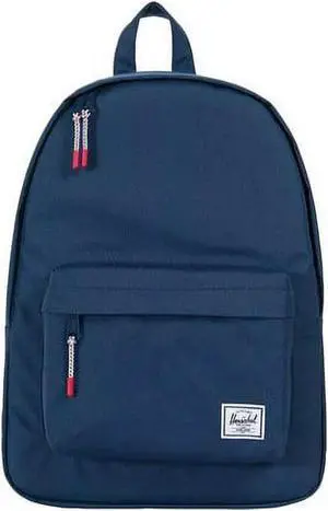 Herschel Supply Co Classic Woven Label Backpack, Navy