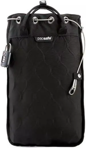 Pacsafe Travelsafe 5L GII Anti-Theft Portable Safe, Black