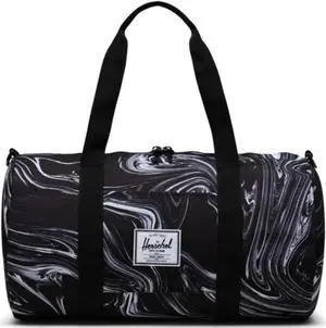 Herschel Classic Sutton Mid-Volume Shoulder Bag, Paint Pour Black