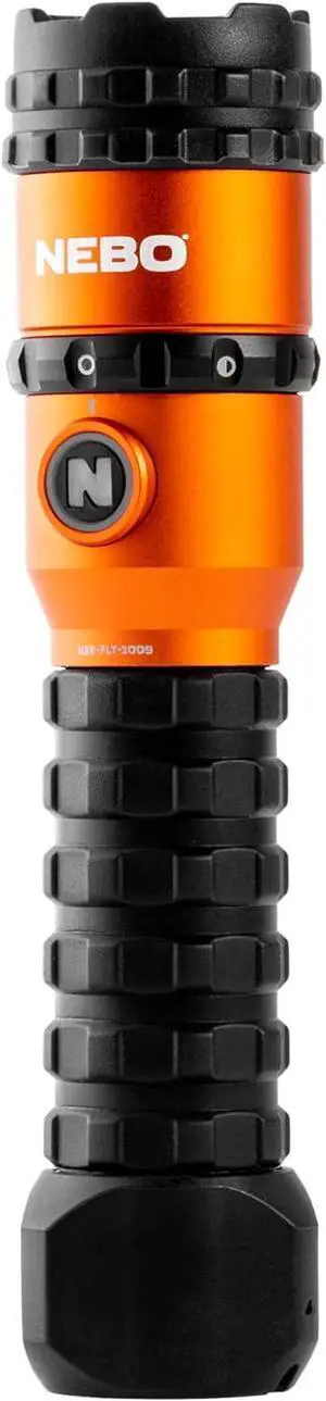 NEBO Master Series Rechargeable LED Flashlights (3000 Lumen) and NEBO Inspector 500+ Pen Light (500 Lumen)