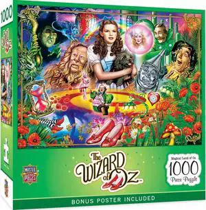 Masterpieces Magical Land of Oz 1000 Pc Jigsaw Puzzle Fun for Adults & Kids