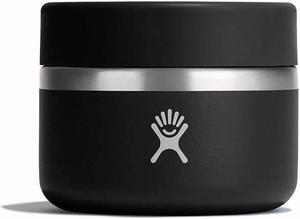 Hydro Flask Unisex Double Wall Vacuum Insulated Food Jar, 12oz - Black