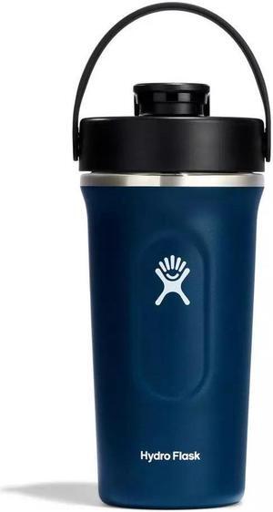 Hydro Flask Double Wall Vacuum Insulated Shaker Bottle, 24oz - Indigo Blue