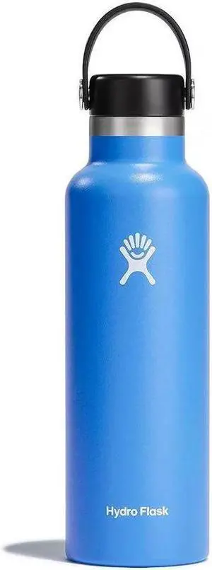 Hydro Flask Insulated Standard Mouth Flex Cap Water Bottle, 21 oz - Cascade Blue