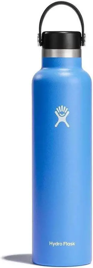Hydro Flask Insulated Standard Mouth Flex Cap Water Bottle, 24 oz - Cascade Blue