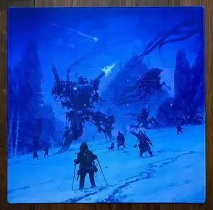 Stonemaier Games Expeditions Playmat | 35.4"x 35.4" | with Double-Stitched Edges