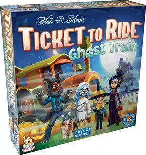 Days of Wonder Ticket to Ride Ghost Train Board Game for 2-4 Players, Ages 6+