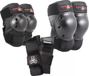 Triple Eight Saver Series Pads - Kneesaver/Elbowsaver/Wristsaver - Black, Medium