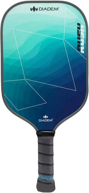 Diadem Rush Lightweight Pickleball Paddle - USAPA Approved, 16mm, Teal