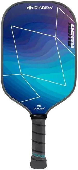 Diadem Rush Lightweight Pickleball Paddle - USAPA Approved, 16mm, Blue