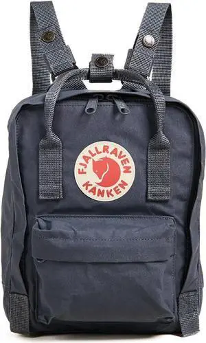 Fjallraven Comfortable Kanken Mini Classic Outdoor Backpack - Graphite