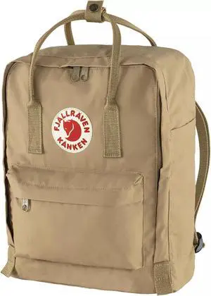 Fjallraven F23510-221 Adjustable Kanken Water Resistant Outdoor Backpack - Clay