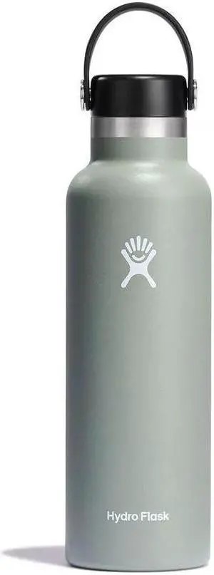 Hydro Flask Insulation Standard Mouth Water Bottle with Flex Cap, 21 oz - Agave