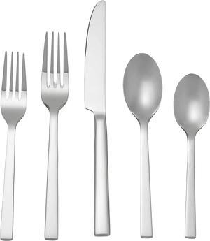 Oneida Chef's Table 20 Pc Everyday Flatware, Service for 4, Stainless Steel