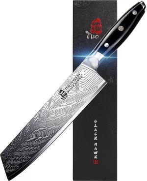 TUO Cutlery Chef's Kitchen Kiritsuke Knife, Black Hawk-S Series, 8.5 inch