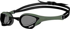Arena Unisex Cobra Ultra Swipe Racing Swim Goggles, Anti-Fog, Smoke/Army/Black
