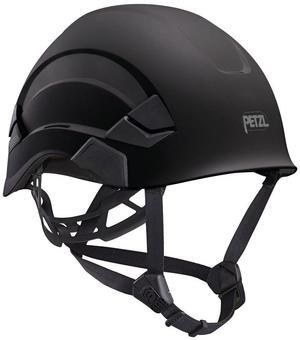PETZL A010AA03 Hard Hat, VERTEX, ABS, 6 Point Ratchet, Type 1, Class E, Black