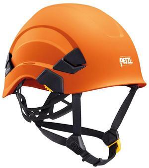 PETZL A010AA04 Hard Hat, VERTEX, ABS, 6 Point Ratchet, Type 1, Class E, Orange
