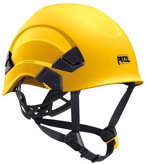 PETZL A010AA01 Hard Hat, VERTEX, ABS, 6 Point Ratchet, Type 1, Class E, Yellow