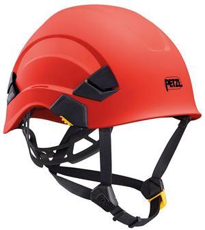 PETZL A010AA02 Hard Hat, VERTEX, ABS, 6 Point Ratchet, Type 1, Class E, Red